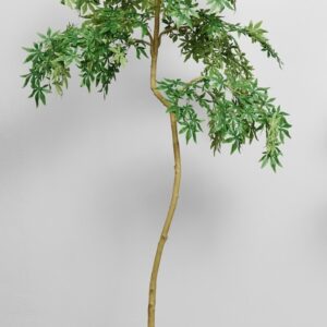 ARCE CON MACETA NEGRA DE PLÁSTICO 200 CM PLANTA ARTIFICIAL