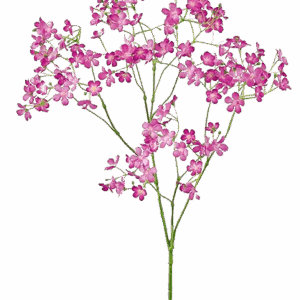 FLOR MINI ROSA ALTO 90 CM