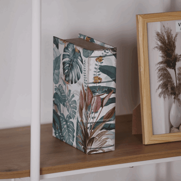 CAJA-LIBRO “TROPICAL” CON CANDADO - Imagen 4