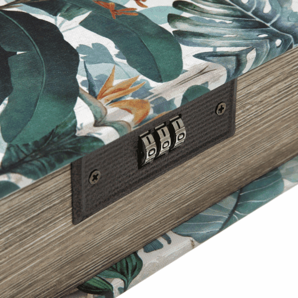 CAJA-LIBRO “TROPICAL” CON CANDADO - Imagen 3