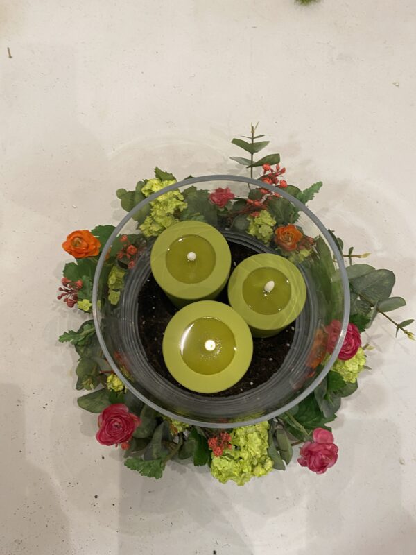 TALLER MONOGRAFICO CORONAS FLORALES CON PLANTAS ARTIFICALES DE CALIDAD - Imagen 9