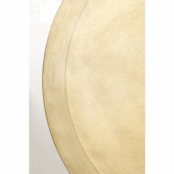 MESA CENTRO NIDO REDONDAS METAL ORO CON TAPA METAL ORO SET 2 UD ALTO 39/44 CM - Imagen 4